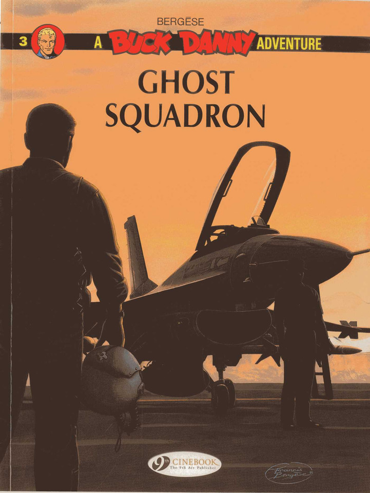 Ghost Squadron (Buck Danny) book cover by Francis Bergèse