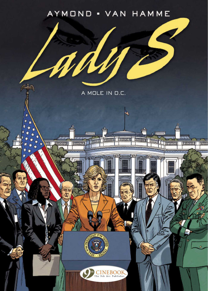 A Mole in D.C. (Lady S) book cover by Jean Van Hamme