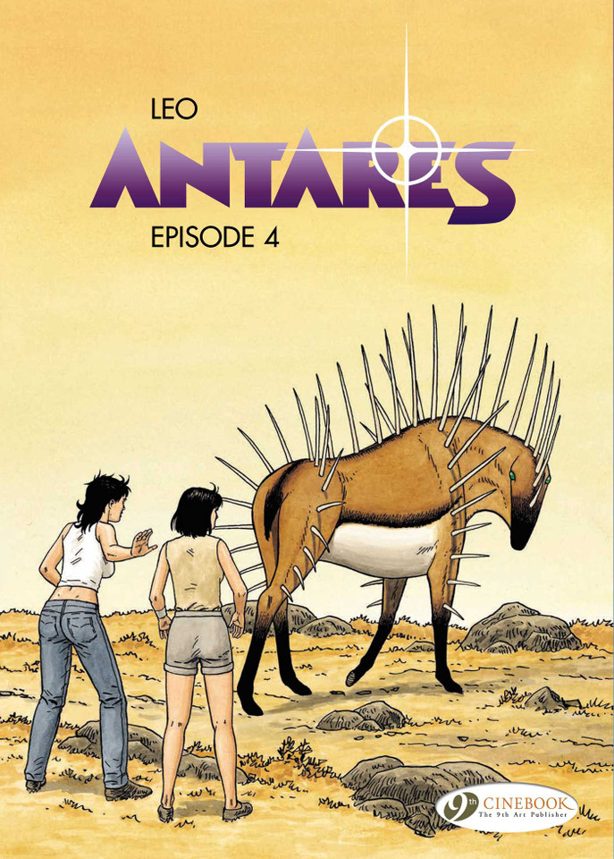 Episode 4 (Antares) book cover by Leo Aldebaran