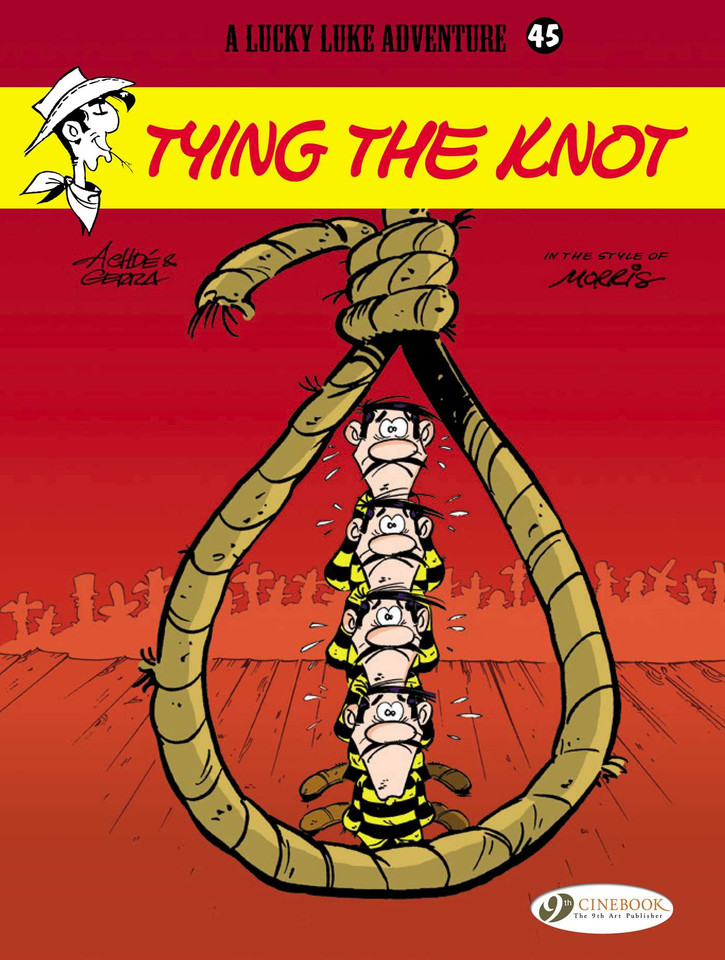 Tying the Knot (Lucky Luke) book cover by Laurent Gerra