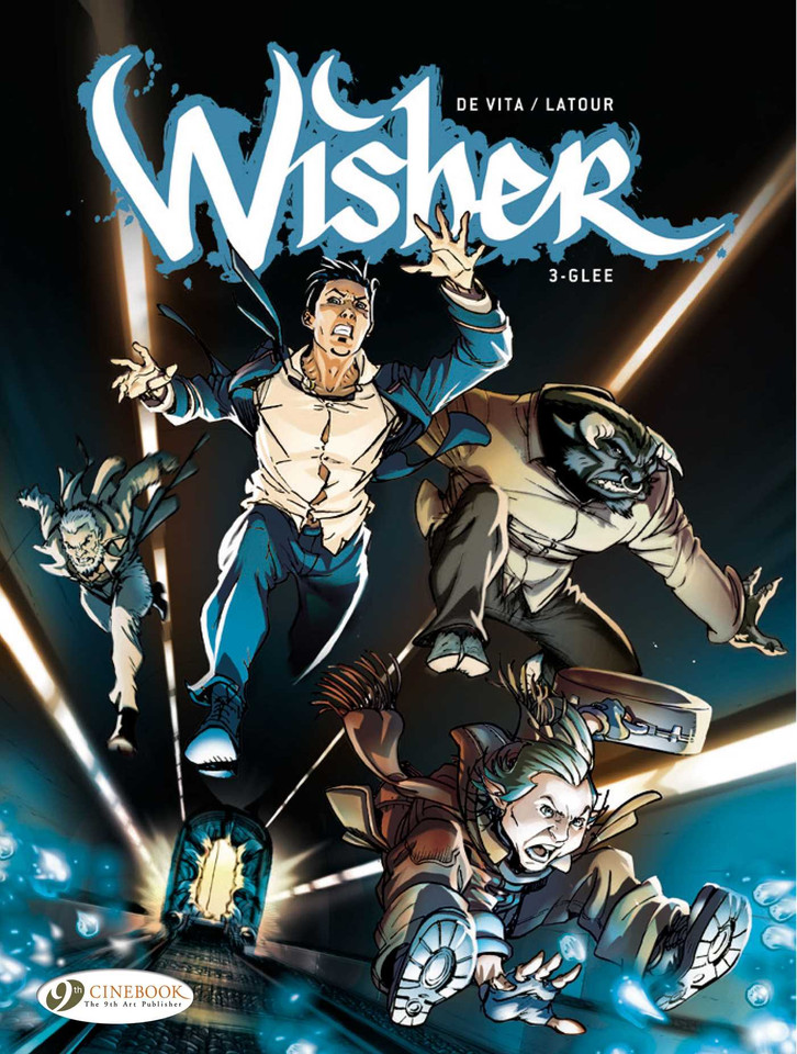 Glee (Wisher) book cover by Sébastien Latour