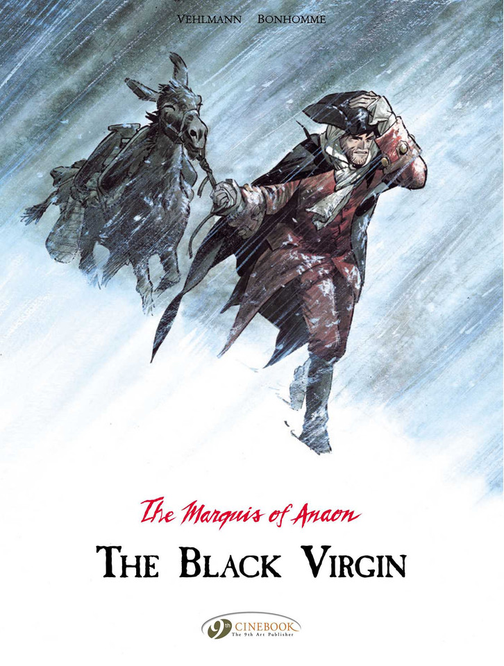 The Black Virgin (The Marquis of Anaon) book cover by Fabien Vehlmann