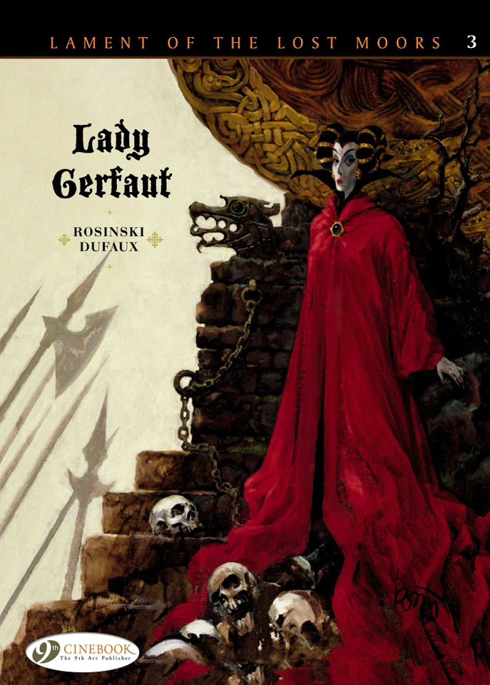 Lady Gerfaut (Lament of the Lost Moors) book cover by Jean Dufaux