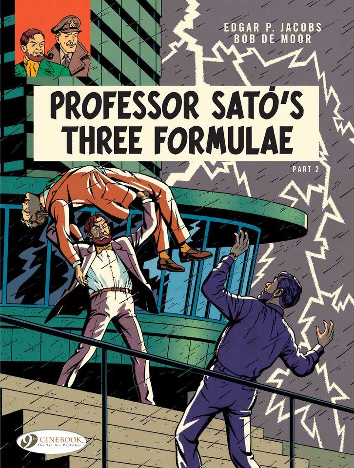 Professor Sato's Three Formulae Part 2 (Blake & Mortimer) book cover by Edgar P. Jacobs