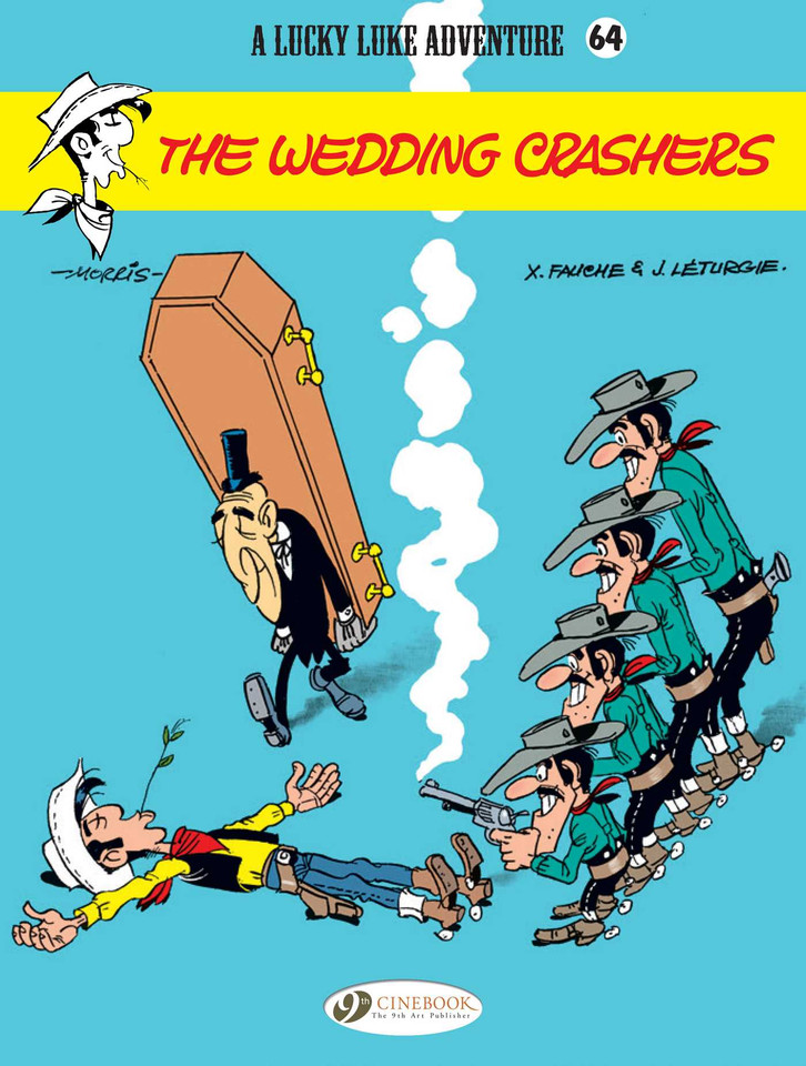 The Wedding Crashers (Lucky Luke) book cover by Jean Leturgie