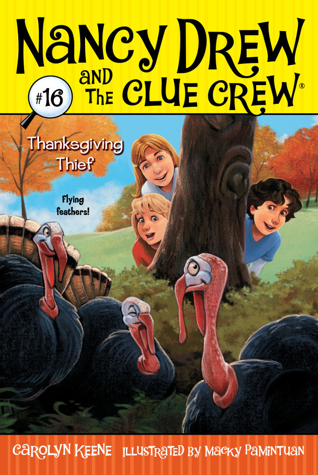 Thanksgiving Thief (Nancy Drew and the Clue Crew) book cover by Carolyn Keene