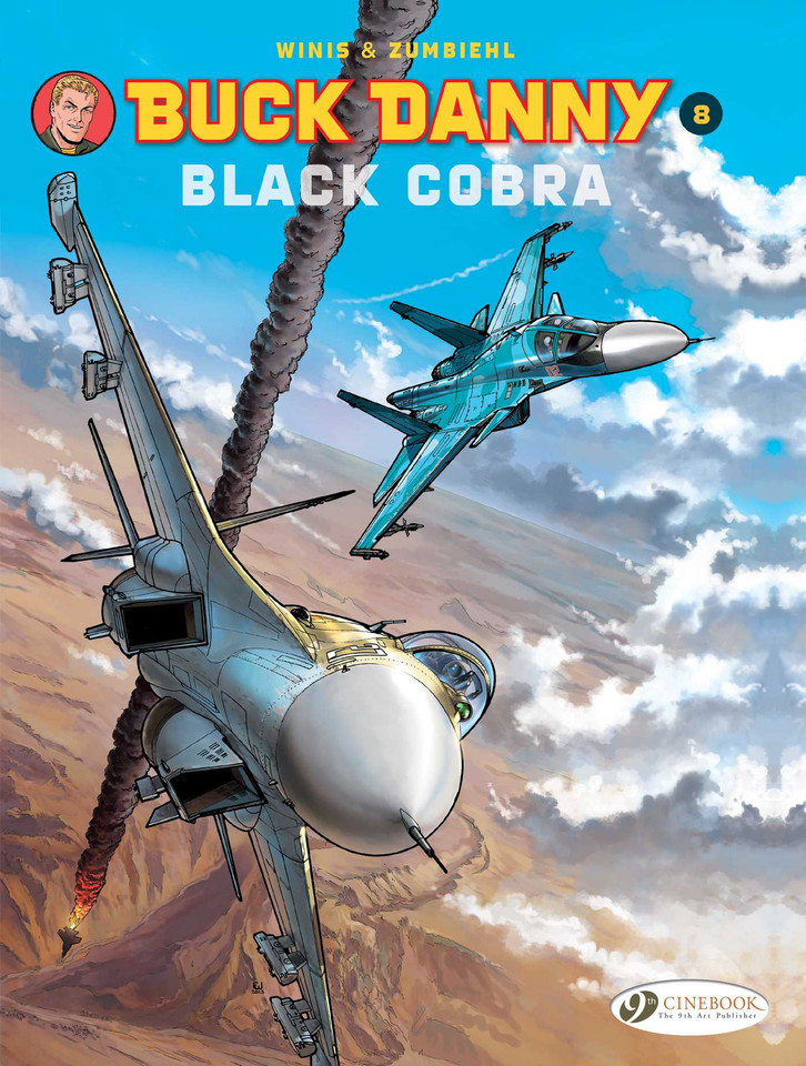Black Cobra (Buck Danny) book cover by Frédéric Zumbiehl