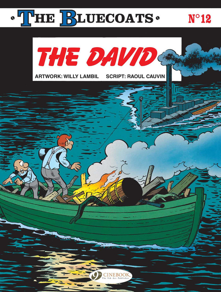 The David (The Bluecoats) book cover by Raoul Cauvin