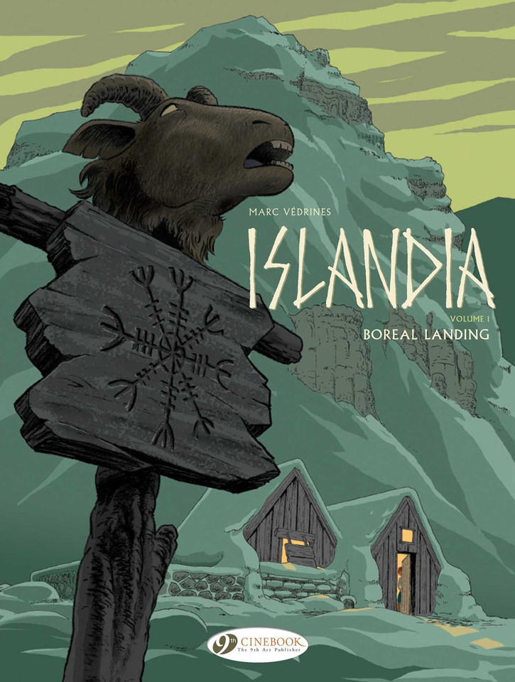 Boreal Landing (Islandia) book cover by Marc Vedrines
