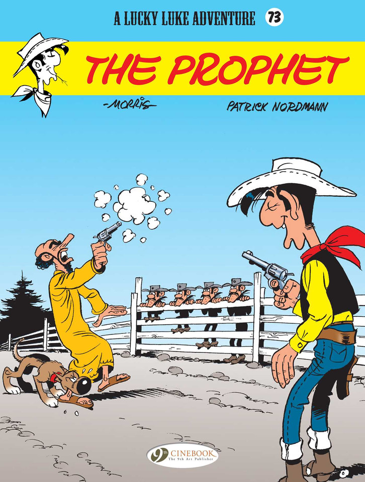 The Prophet (Lucky Luke) book cover by Patrick Nordmann