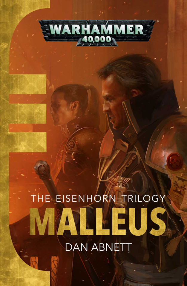 Malleus (Eisenhorn) book cover by Dan Abnett