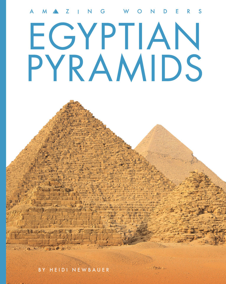 Egyptian Pyramids book cover by Heidi Newbauer
