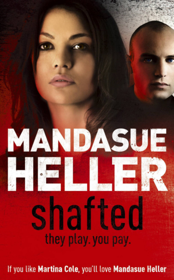 Shafted book cover by Mandasue Heller