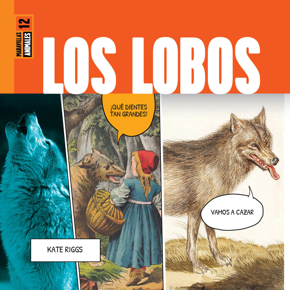 Los lobos book cover by Kate Riggs