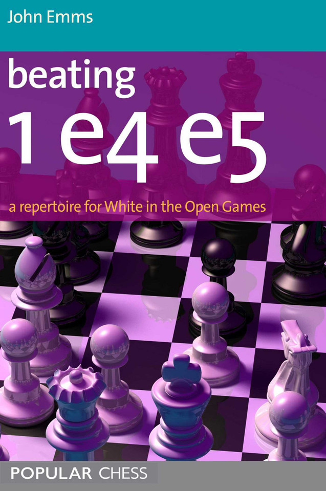 Beating 1e4 e5 book cover by John Emms