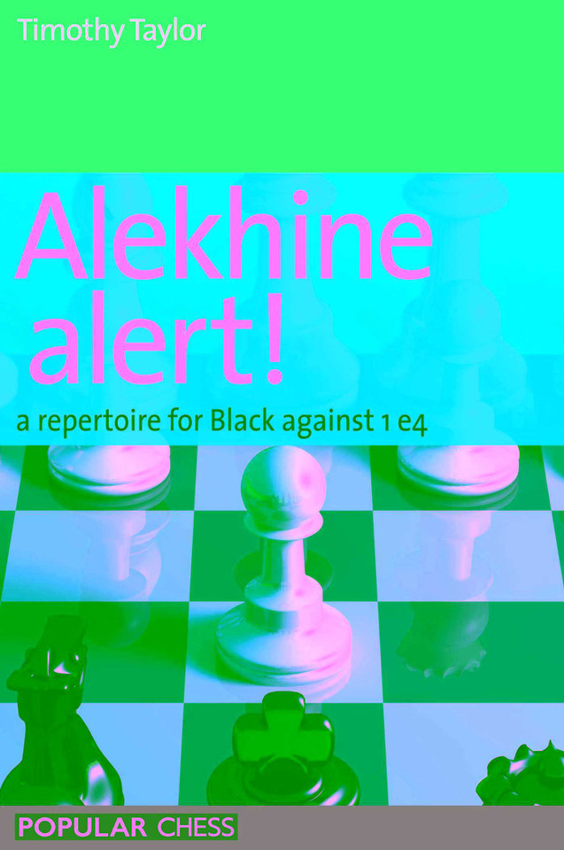 Alekhine Alert! book cover by Timothy Taylor