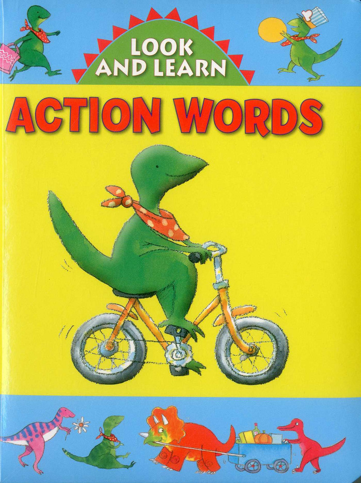 Look and Learn: Action Words book cover by 