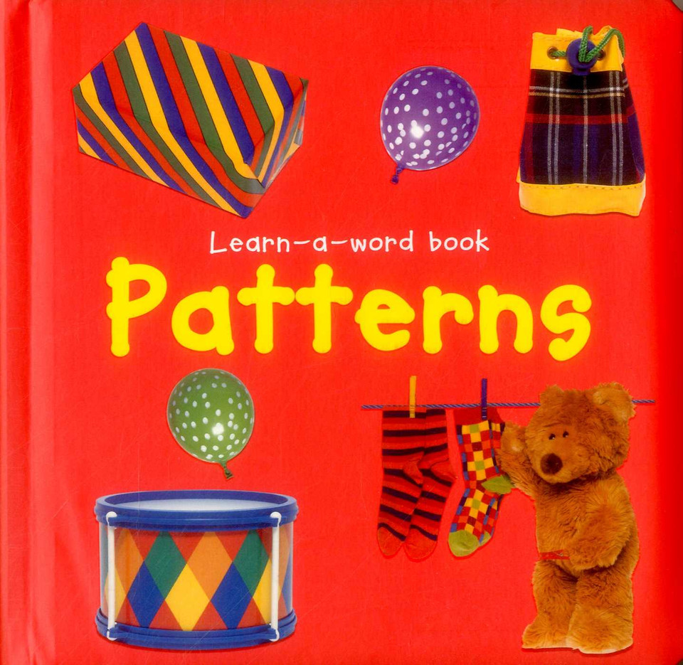 Learn-A-Word Picture Book: Patterns book cover by Nicola Tuxworth