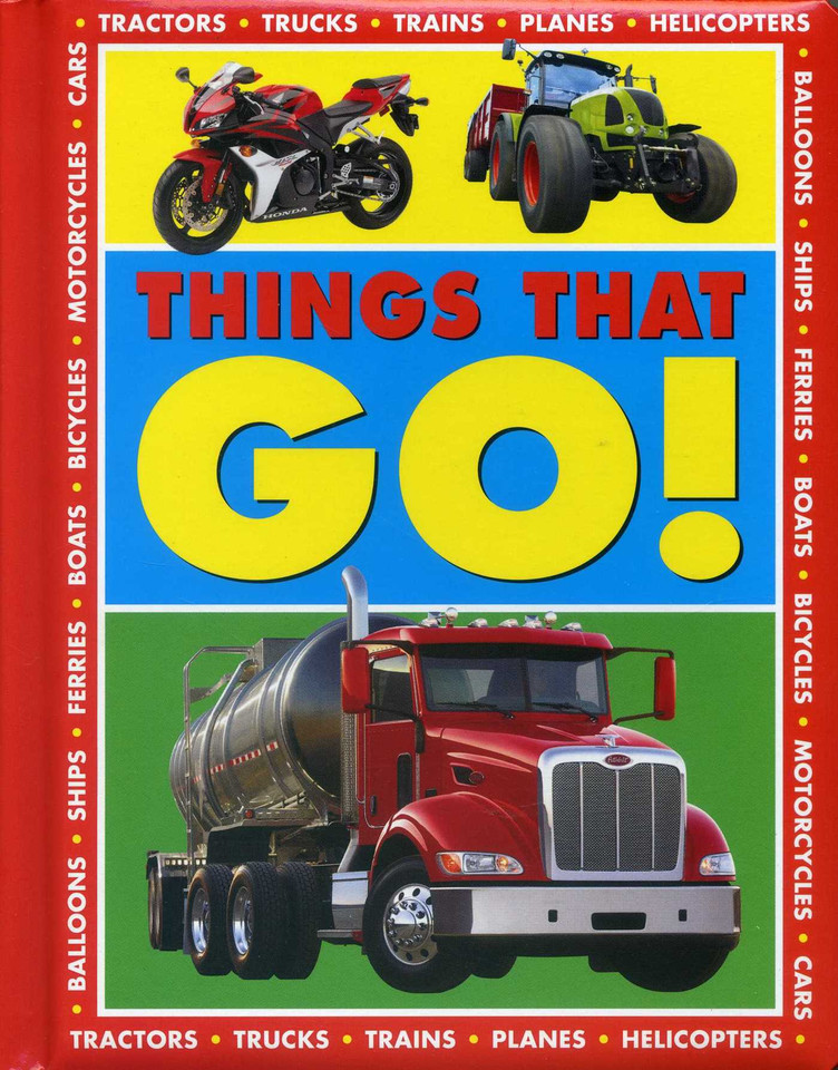 Things That Go! book cover by Armadillo