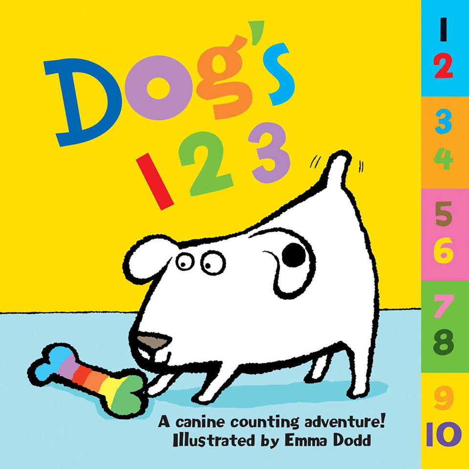 Dog's 123: A Canine Counting Adventure! book cover by 