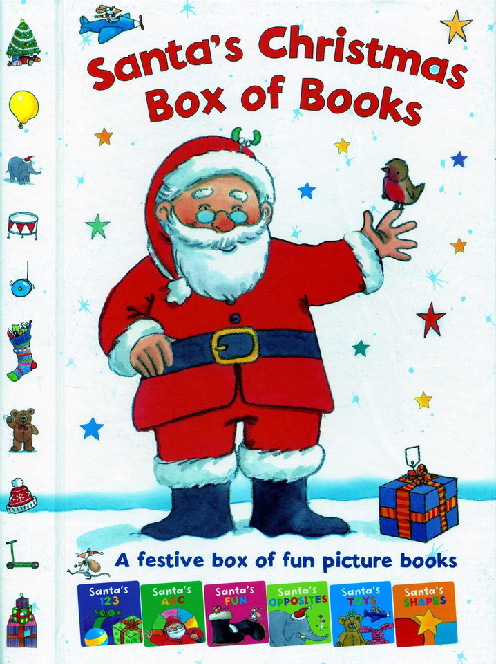 Santa's Christmas Box of Books: A Festive Box Of Fun Picture Books book cover by 