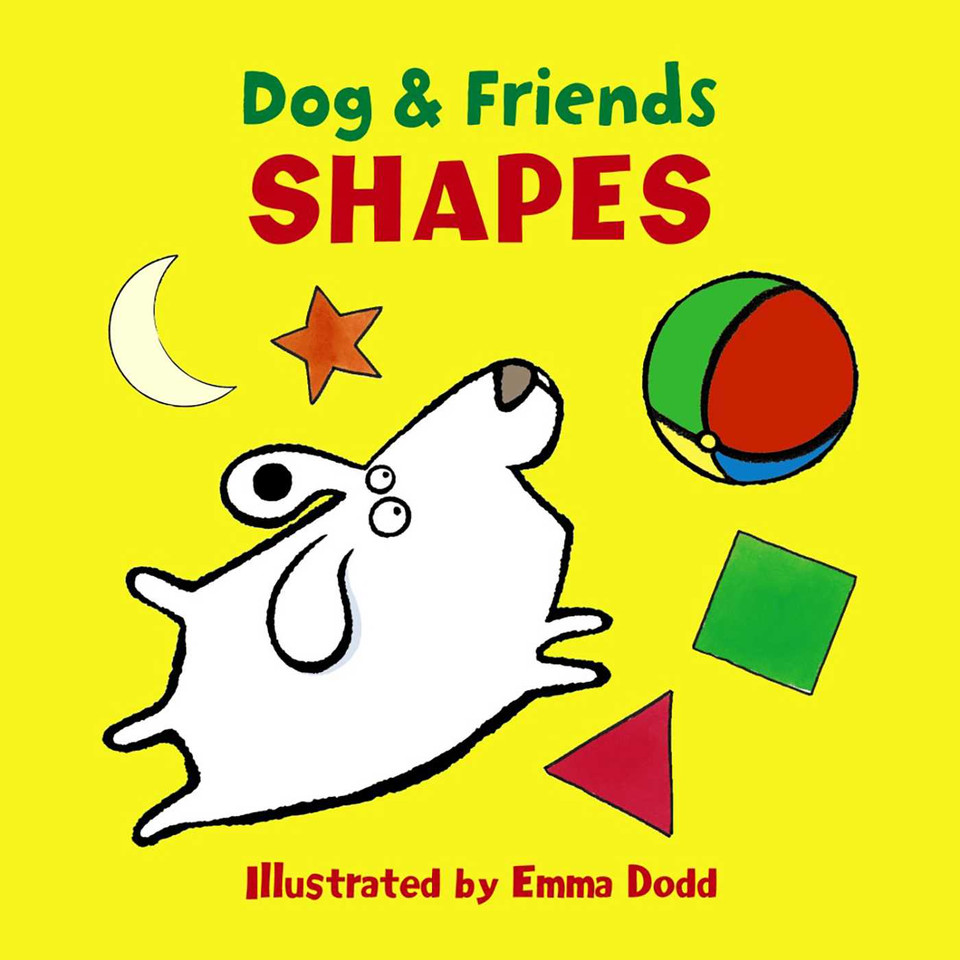 Dog & Friends: Shapes book cover by Emma Dodd