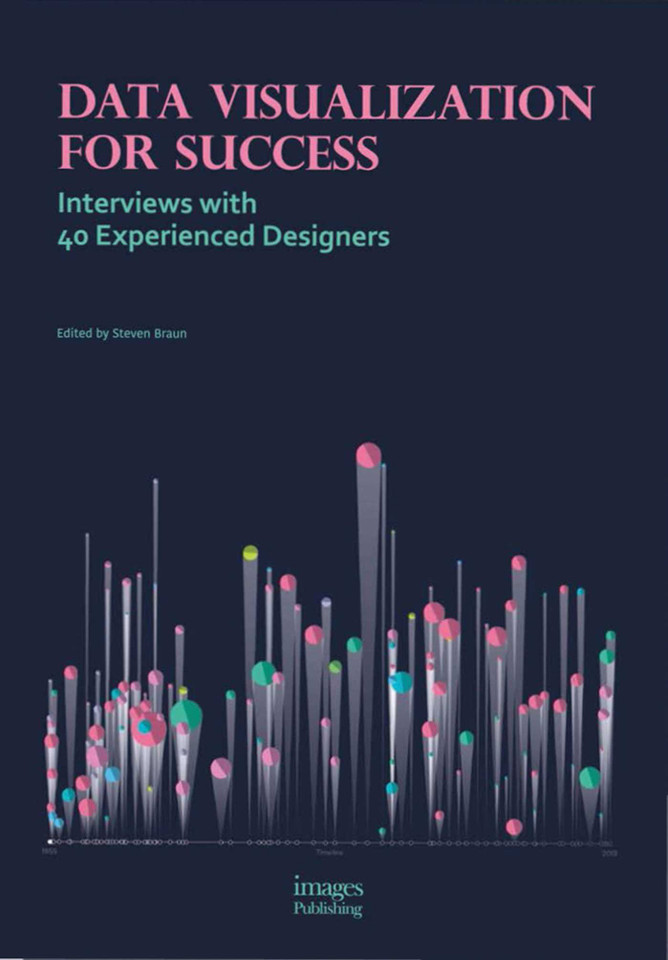 Data Visualization for Success: Interviews with 40 Experienced Designers book cover by Steven Braun