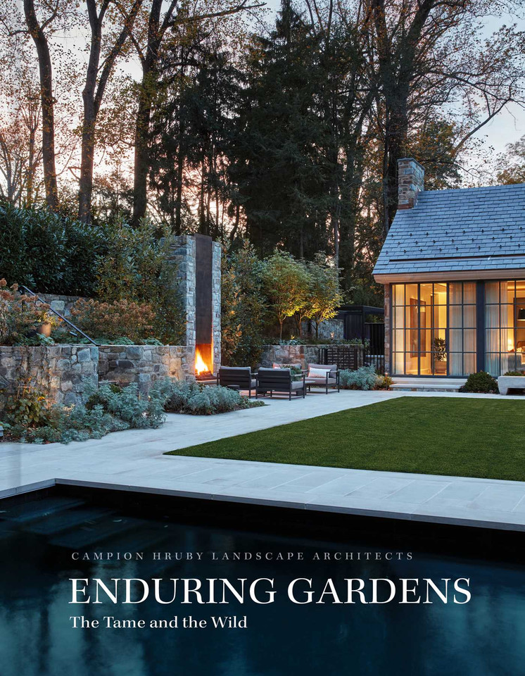 Enduring Gardens: The Tame and the Wild book cover by Campion Hruby Landscape Architects