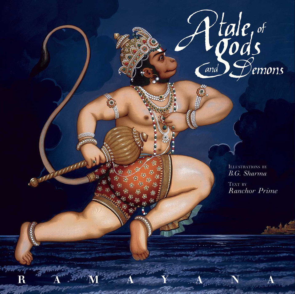 Ramayana: A Tale of Gods and Demons book cover by Ranchor Prime