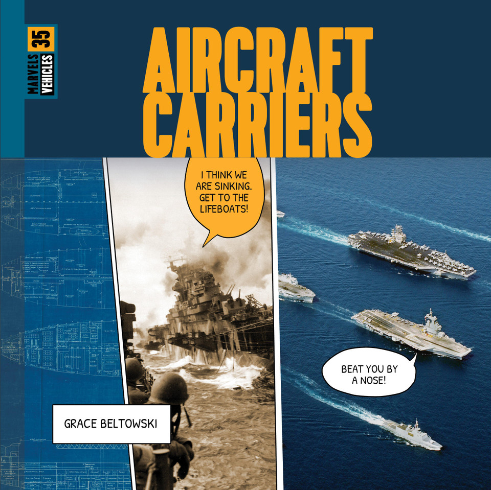 Aircraft Carriers book cover by Grace Beltowski