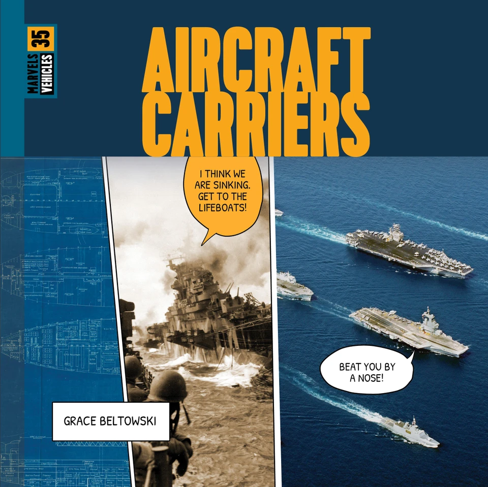 Aircraft Carriers book cover by Grace Beltowski