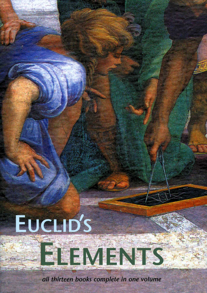 Euclid's Elements book cover by Euclid, AU