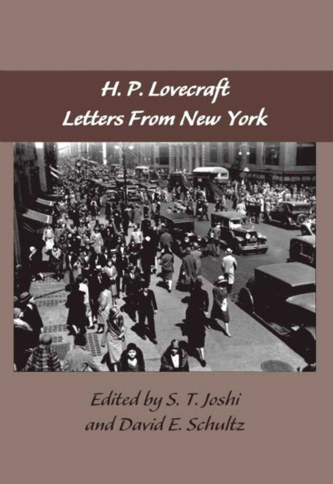 The Lovecraft Letters Volume 2: Letters from New York: The Lovecraft Letters,Volume Two (Lovecraft Letters) book cover by H.P. Lovecraft