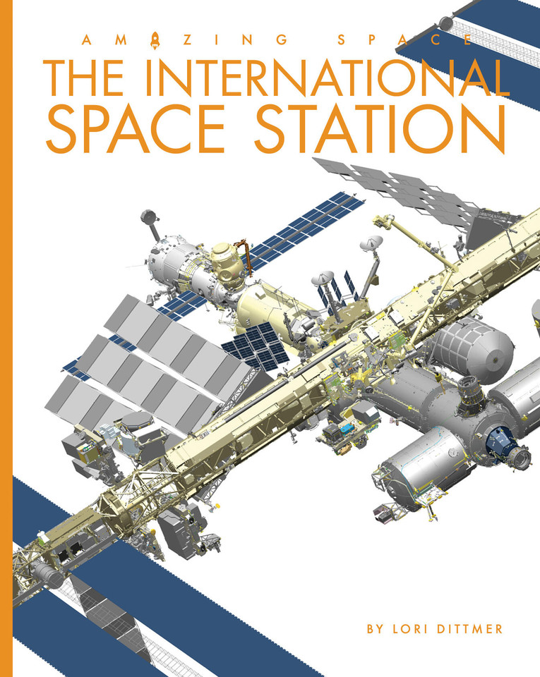 International Space Station book cover by Lori Dittmer
