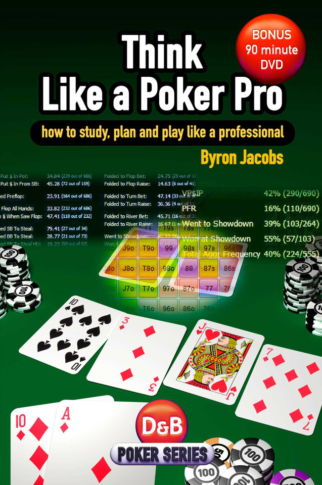 Think Like a Poker Pro: How To Study, Plan And Play Like A Professional book cover by Byron Jacobs