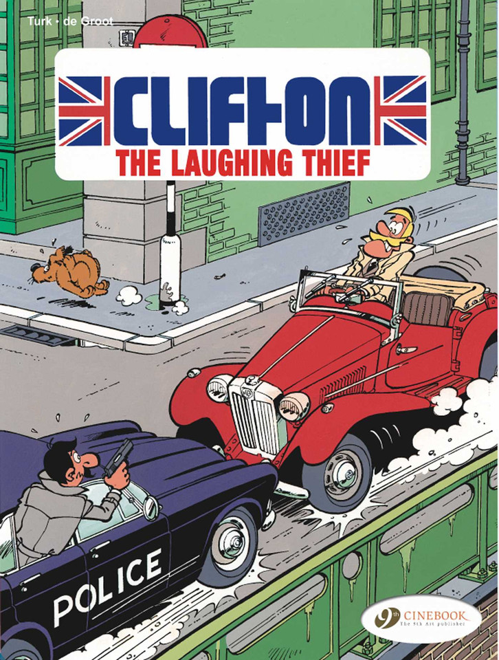 The Laughing Thief (Clifton) book cover by Turk, De Groot