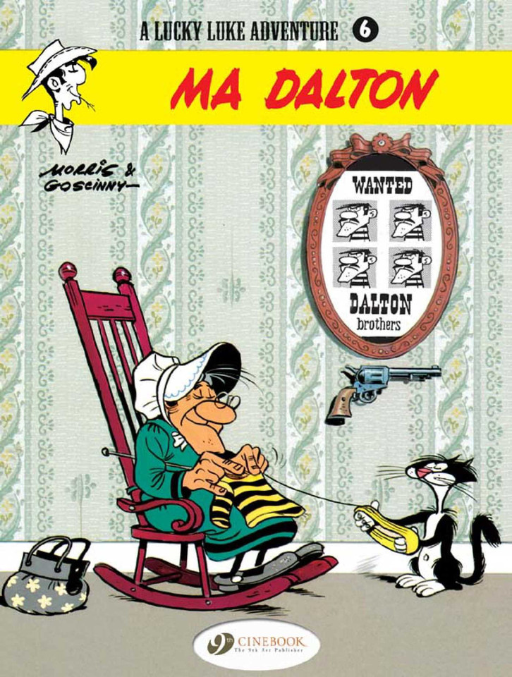 Ma Dalton (Lucky Luke) book cover by Morris, Goscinny