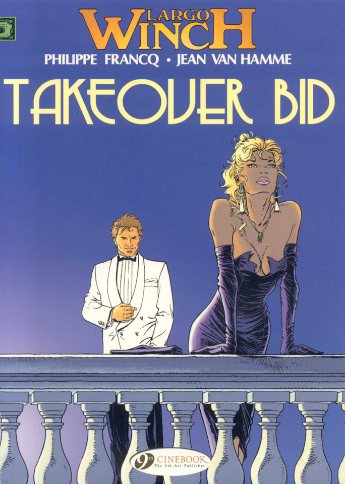 Takeover Bid (Largo Winch) book cover by Jean Van Hamme