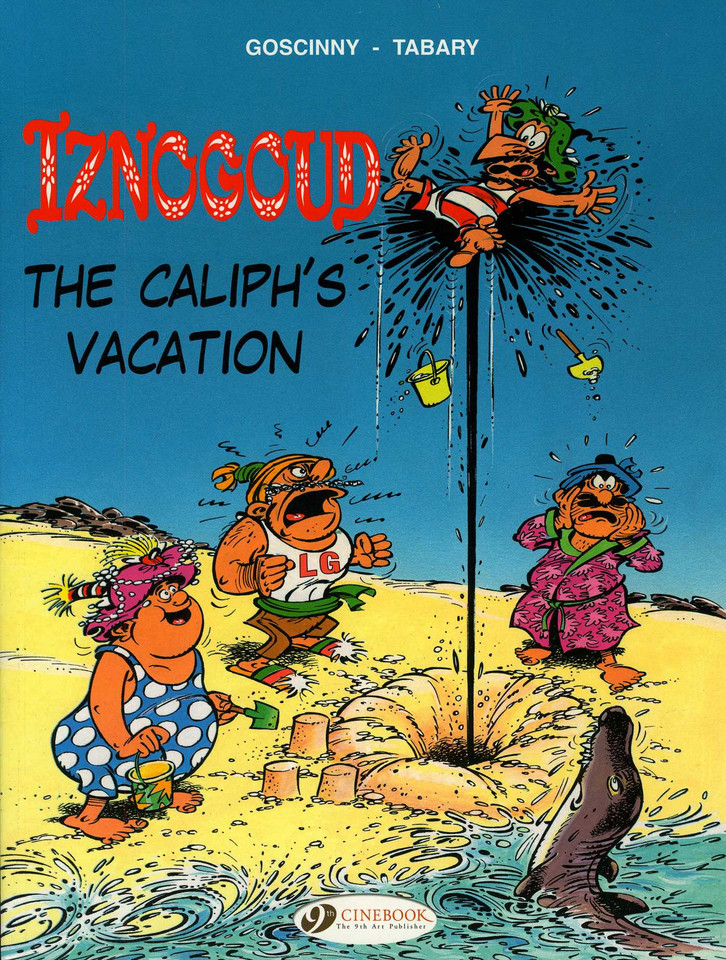 The Caliph's Vacation (Iznogoud) book cover by Rene Goscinny