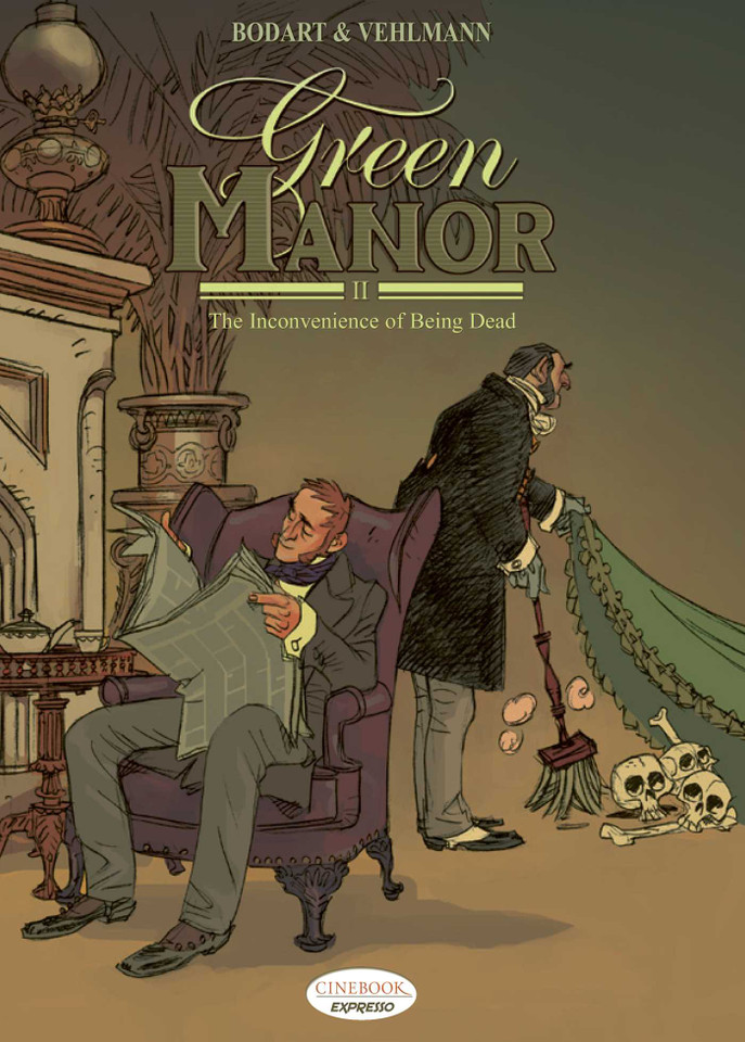 Green Manor Part II: The Inconvenience of Being Dead (Expresso Collection) book cover by Fabien Vehlmann