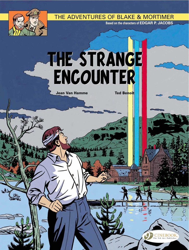 The Strange Encounter (Blake & Mortimer) book cover by Jean Van Hamme