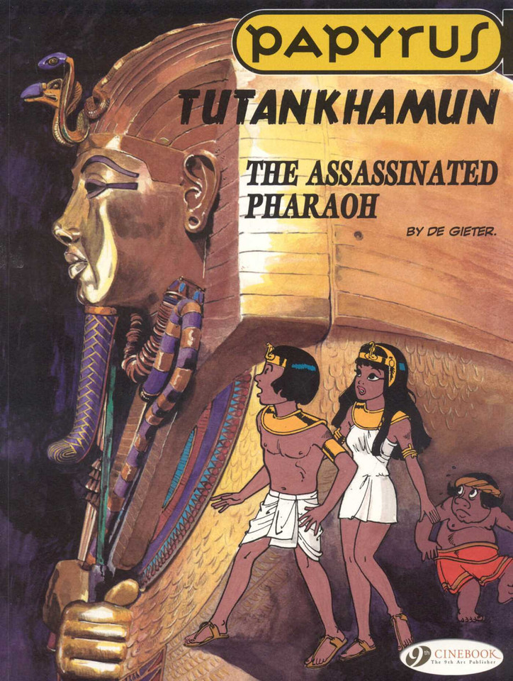 Tutankhamun (Papyrus) book cover by Lucien De Gieter