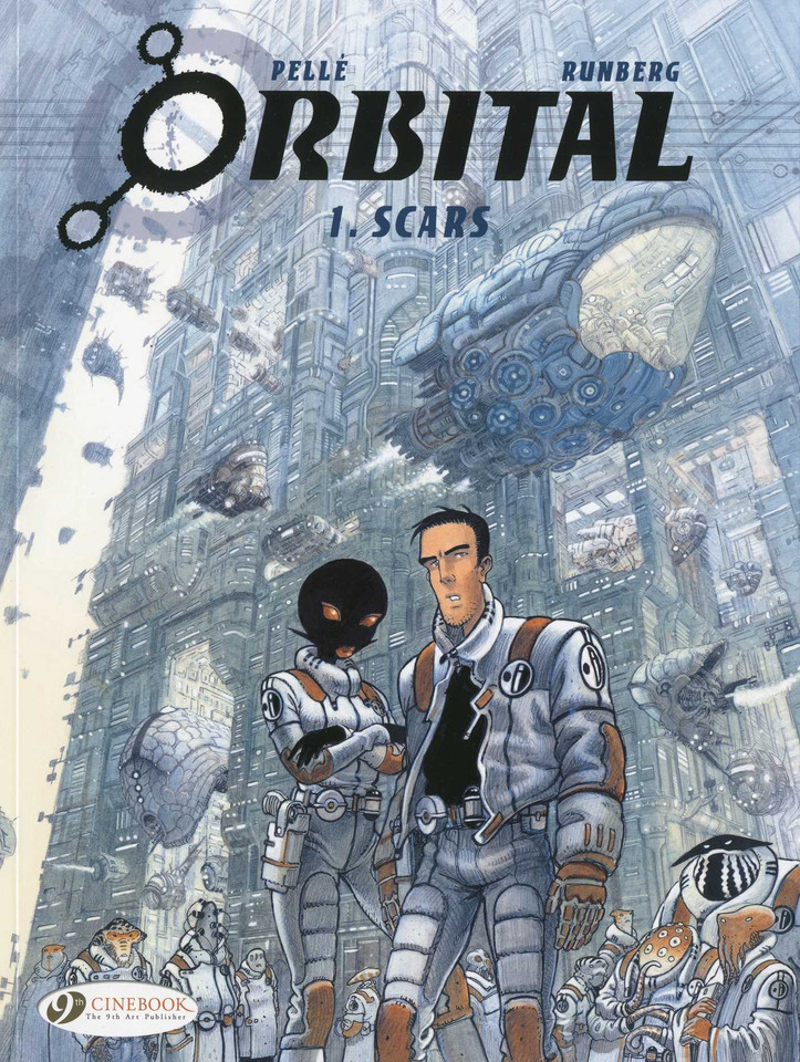 Scars (Orbital) book cover by Sylvain Runberg