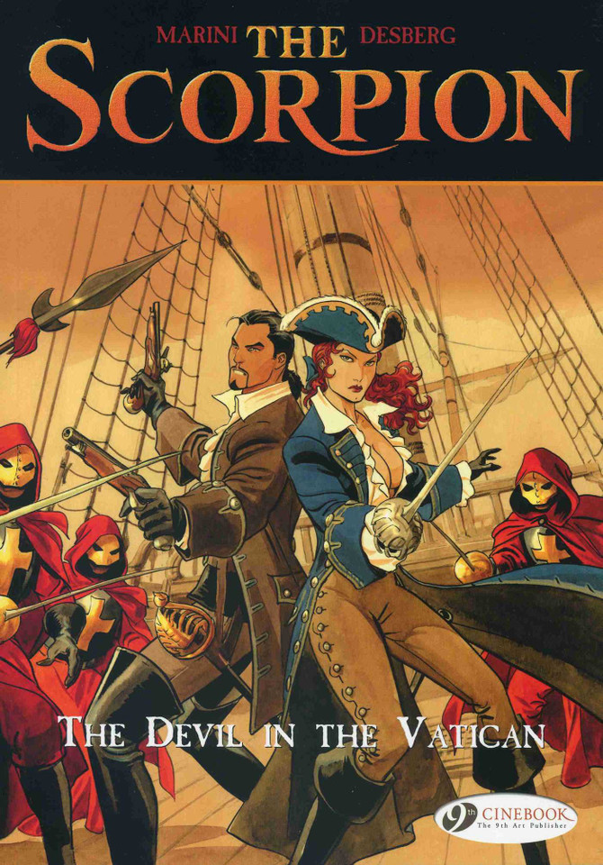 The Devil in the Vatican (The Scorpion) book cover by Stephen Desberg