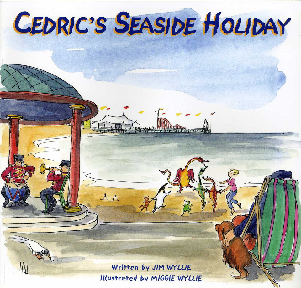 Cedric's Seaside Holiday book cover by Jim Wyllie, Maggie Wyllie