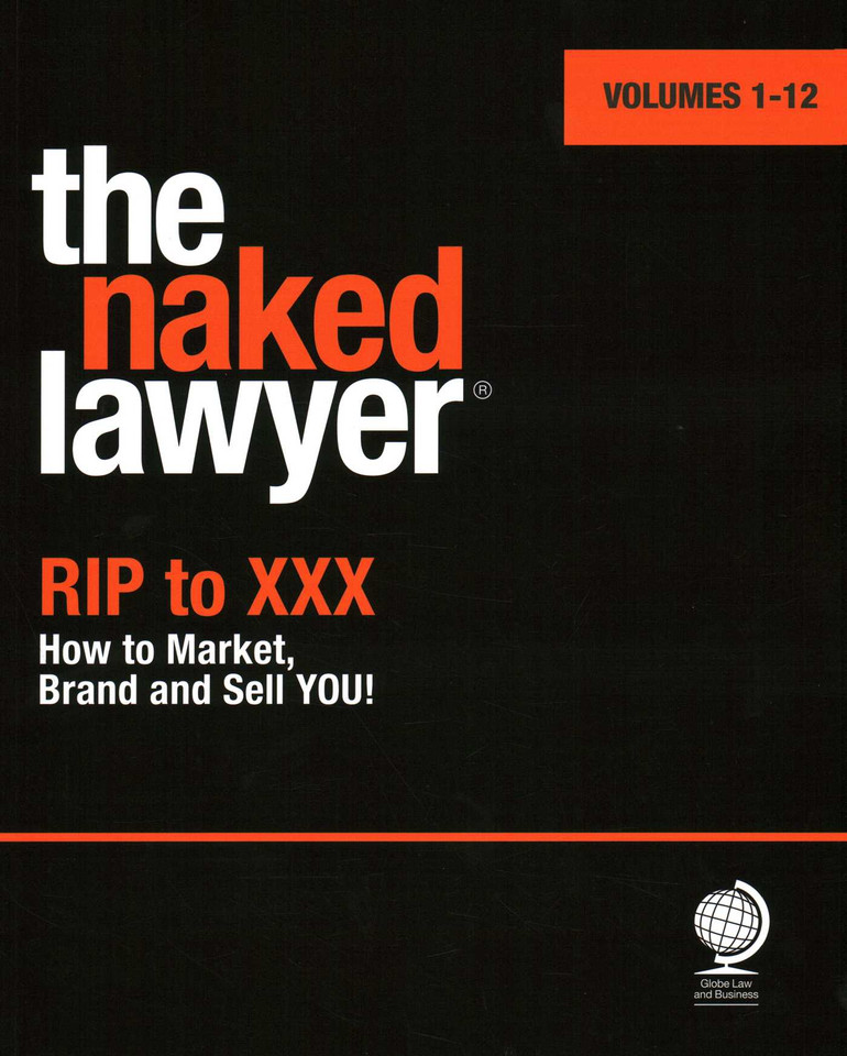 Naked Lawyer: Rip to XXX How to Market, Brand and Sell You book cover by Chrissie Lightfoot