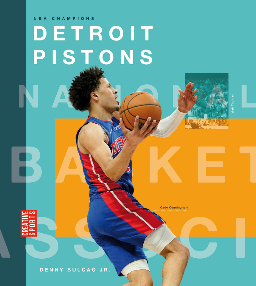 Detroit Pistons book cover by Denny Bulcao
