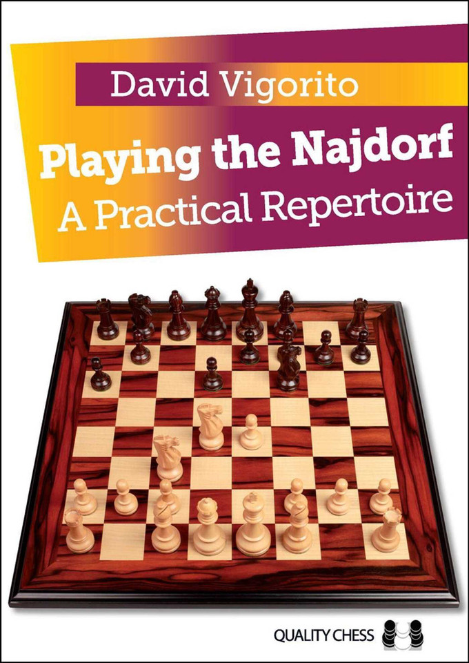 Playing the Najdorf book cover by David Vigorito