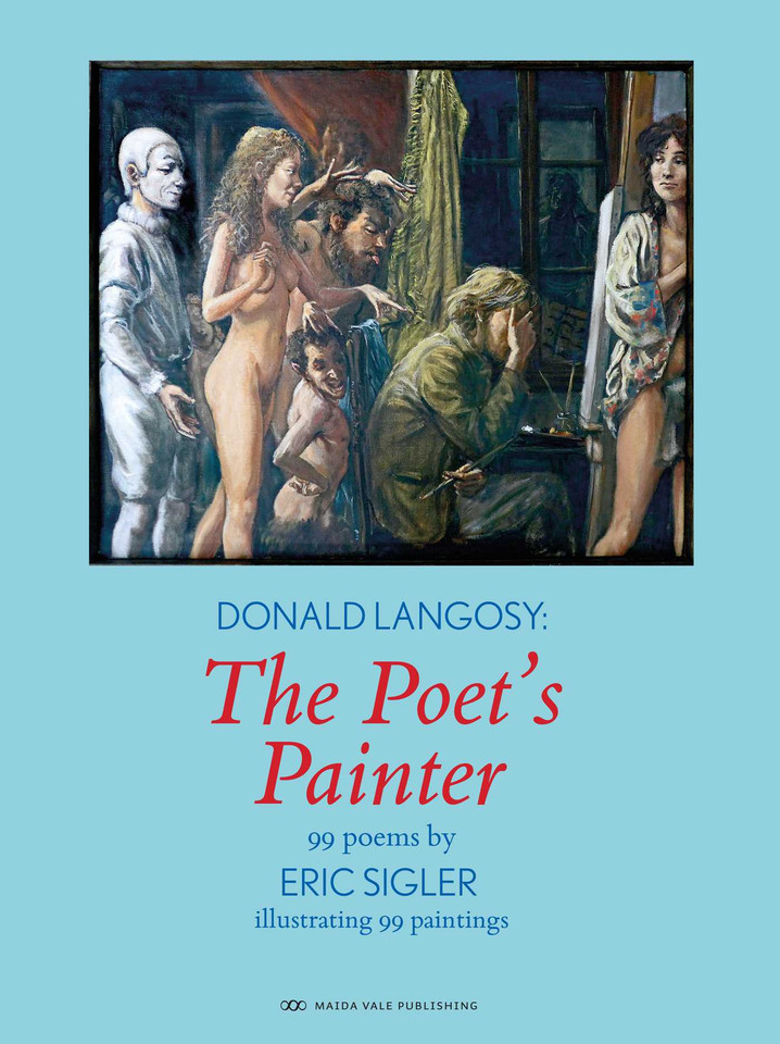 Donald Langosy: Poet's Painter book cover by ERIC SIGLER AND DONALD LANGOSY