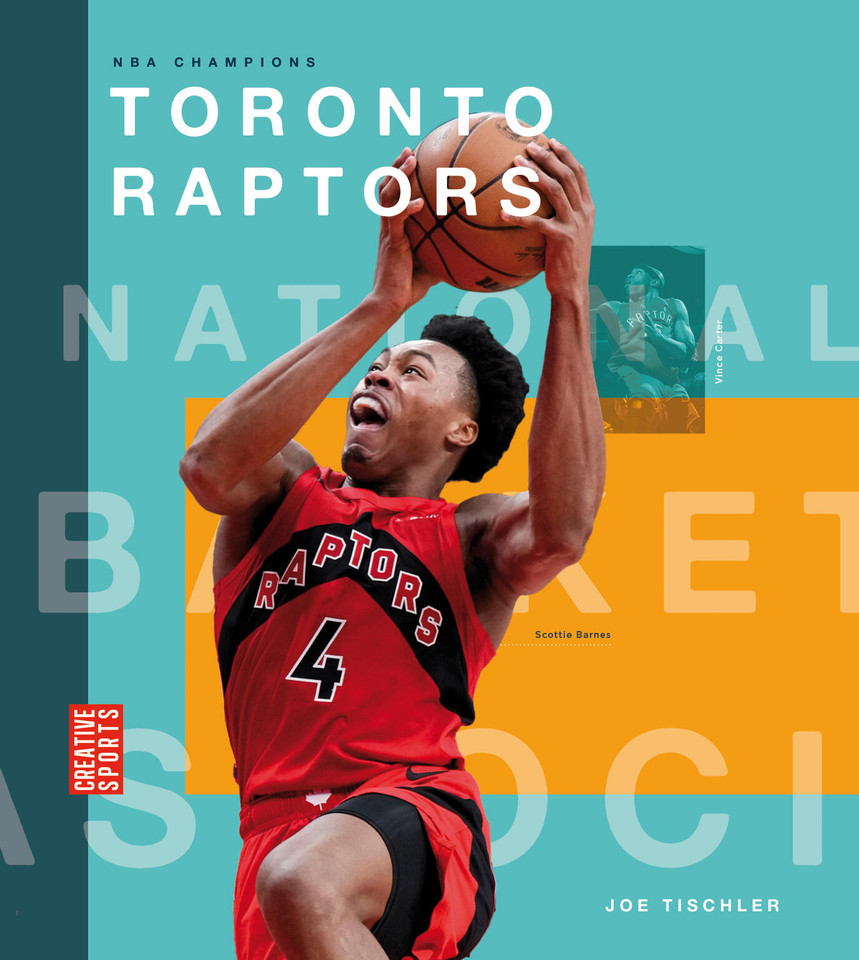 Toronto Raptors book cover by Joe Tischler